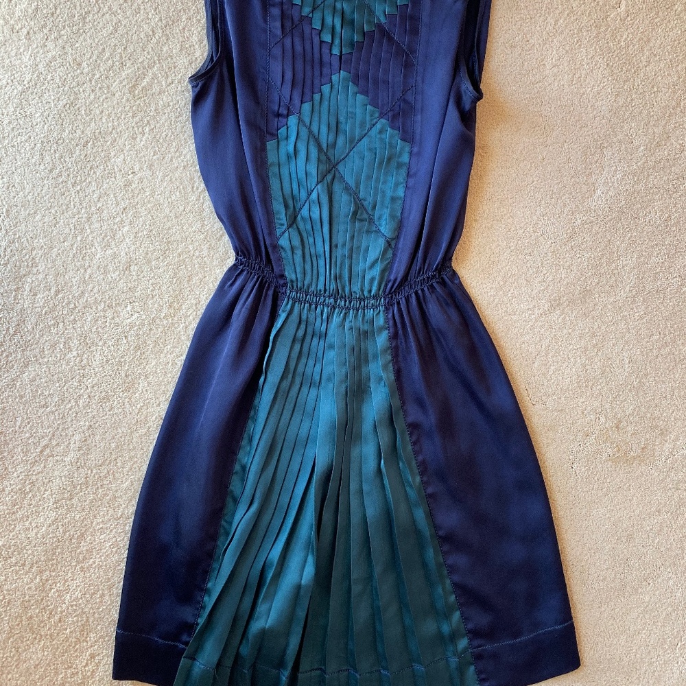 Ultra Chic Blue Cocktail Dress